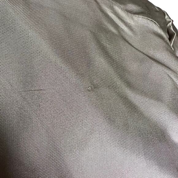 Lana Moda Fine Italian Fabric 3-Button Tweed Blazer Jacket Silk Wool Size 41 R - Picture 11 of 11